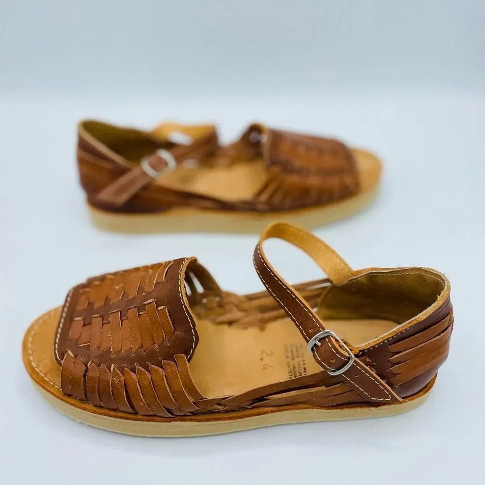 Handmade Open Toe Platforms - Picture 4 of 6